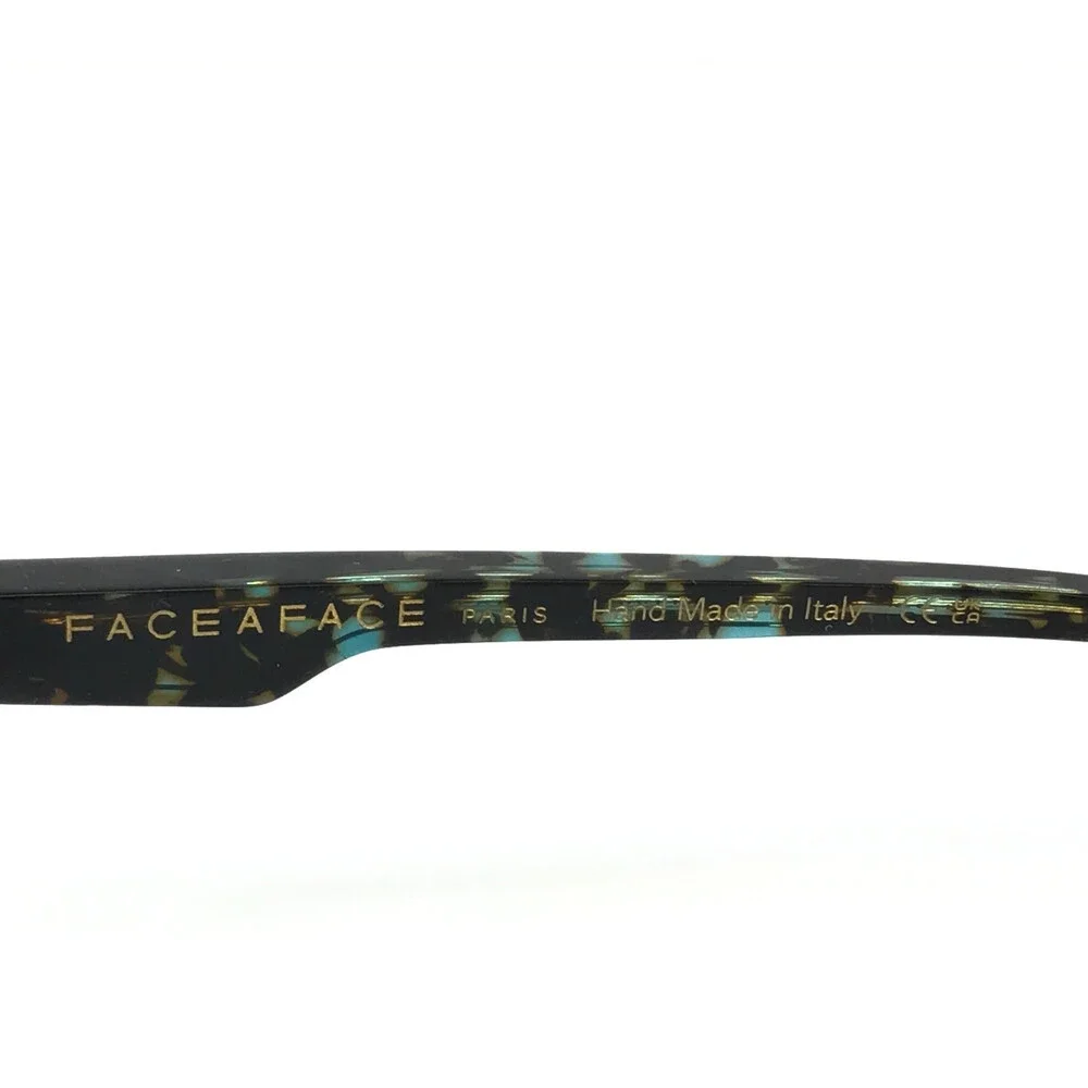 Face A Face Eyeglasses Frames HANNA 1 COL4174 LR Gradient Green Smoked 50-17-142